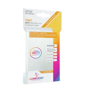 Picture of Gamegenic: Matte Tarot-Sized Sleeves 73x122mm