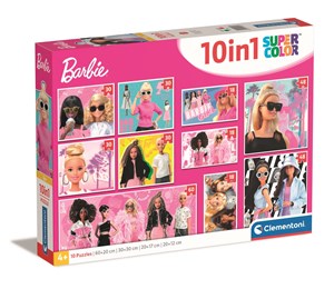 Picture of Puzzle 10w1 Super Kolor Barbie