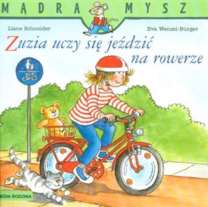 Obrazek Zuzia uczy się jeździć na rowerze