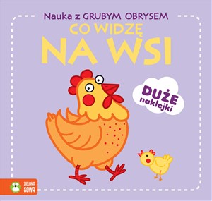 Picture of Nauka z grubym obrysem Co widzę na wsi