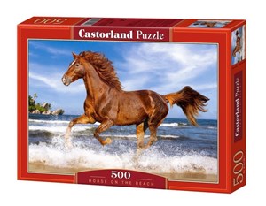 Obrazek Puzzle 500 Horse on the Beach