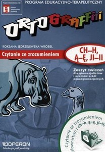 Picture of Ortograffiti Zeszyt ćwiczeń Czytanie ze zrozumieniem (ch-h, ą-ę, ji-ii)