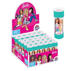 Obrazek Bańki mydlane Barbie 55ml (36szt)