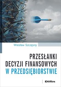 Obrazek Przesłanki decyzji finansowych w przedsiębiorstwie