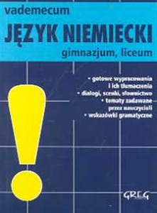 Obrazek Vademecum mini Język niemiecki Gimnazjum liceum