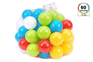 Obrazek Piłeczki 7cm 60szt