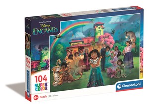 Obrazek Puzzle 104 super kolor Disney encanto 25746