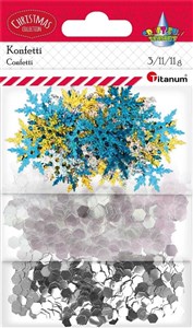 Obrazek Konfetti gwiazdki 35mm mix