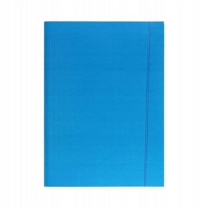 Picture of Teczka z gumką A4 niebieska