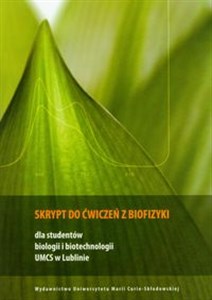 Picture of Skrypt do ćwiczeń z biofizyki