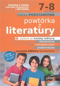 Picture of Powtórka z lektur 7-8 szkoła podstawowa