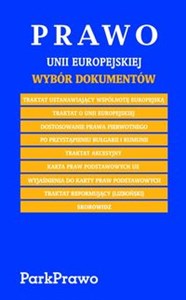 Obrazek Prawo Unii Europejskiej Wybór dokumentów