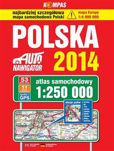 Picture of Polska 2014 Atlas samochodowy 1:250 000