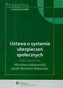 Picture of Ustawa o systemie ubezpieczeń społecznych