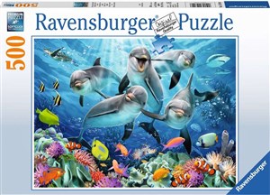 Obrazek Puzzle Delfiny 500