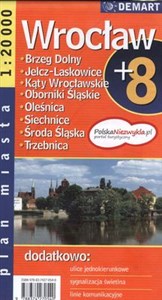 Picture of Wrocław plus 8  1:20 000 plan miasta