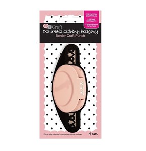 Obrazek Dziurkacz ozdobny brzegowy 4cm choinki