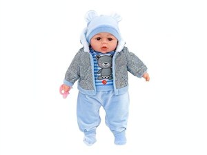 Obrazek Lalka bobas 45cm z polskim dźwiękiem