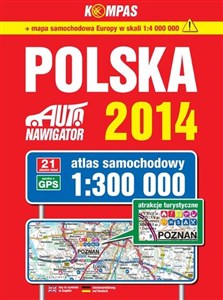 Picture of Polska 2014 Atlas samochodowy 1:300 000