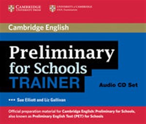 Picture of Preliminary for Schools Trainer Audio CDs (3)