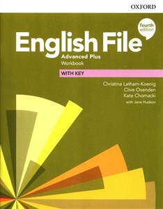 Picture of English File Advanced Plus Workbook with key