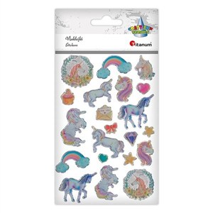 Obrazek Naklejki żywica transparent mix 21szt