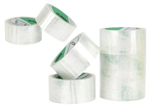 Obrazek Taśma transparentna pakowa przeźroczysta 60m