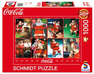 Obrazek Puzzle 1000 PQ COCA-COLA Święty Mikołaj 110810