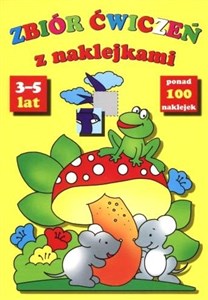 Picture of Zbiór ćwiczeń z naklejkami 3-5 lat