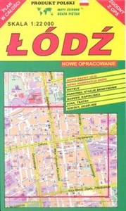 Picture of Łódź mapa składana 1:24 000