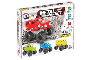 Obrazek Zestaw metalowy konstruktor 370el