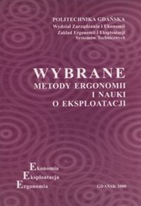 Obrazek Wybrane metody ergonomii i nauki o eksploatacji