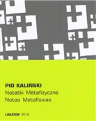 polish book : Notatki me... - Pio Kaliński