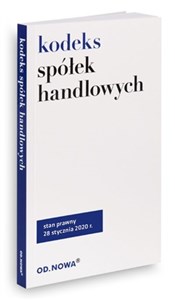 Picture of Kodeks spółek handlowych (styczeń 2020)