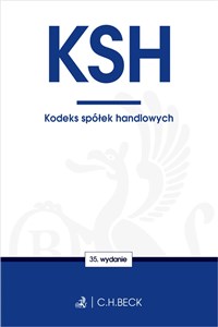 Picture of KSH Kodeks spółek handlowych
