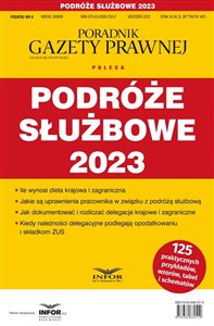 Obrazek Podróże służbowe 2023 Podatki 6/2022