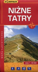 Obrazek Niżne Tatry mapa turystyczna 1:50 000