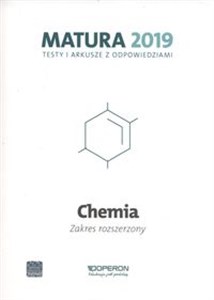 Picture of Chemia Matura 2019 Testy i arkusze Zakres rozszerzony