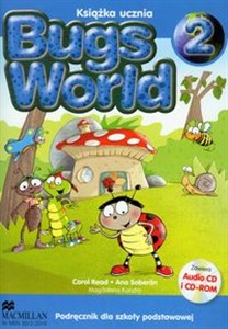 Obrazek Bugs World 2 Podręcznik z płytą CD Szkoła podstawowa