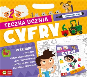 Obrazek Teczka ucznia z pisakiem Cyfry