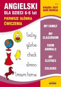 Picture of Angielski dla dzieci 6-8 lat Pierwsze słówka. Ćwiczenia
