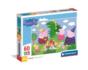 Picture of Puzzle 60 super kolor Peppa Pig 26204