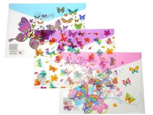 Obrazek Teczka A4 plastikowa MIX