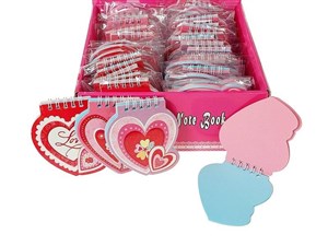 Obrazek Notesik serce MIX