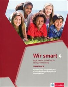 Obrazek Wir Smart 4 Smartbuch Rozszerzony zeszyt ćwiczeń z interaktywnym kompletem uczniowskim klasa 7 Szkoła podstawowa