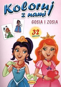 Obrazek Gosia i Zosia Kolorowanka