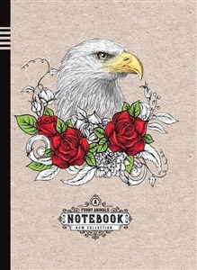 Picture of Notatnik ozdobny 145x197/64K kratka TW Orzeł