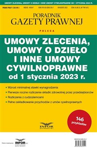 Picture of Umowy zlecenia, umowy o dzieło i inne umowy cywilnoprawne od 1 stycznia 2023 r. Prawo Pracy i ZUS 3/2022