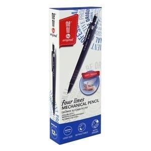 Obrazek Ołówek automatyczny 0,5mm FourLines (12szt) MemoBe
