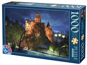 Picture of Puzzle 1000 Rumunia, Zamek Bran nocą